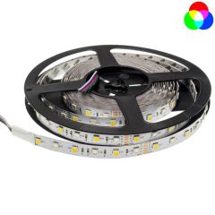 Pasek taśma LED Premium 14.4W/m RGB+WW Ciepła 5m*12mm 2800K 60 SMD5050 12V rolka 5 metrów