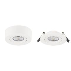 Oczko - oprawa LED 5W 500lm 3000-6000K CCT 90mm Okrągłe