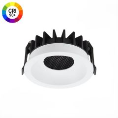 Oprawa LED Downlight HQ 15W 1500 lm, CCT 2600–6000 K, CRI 90+, okrągła, kąt świecenia 24°