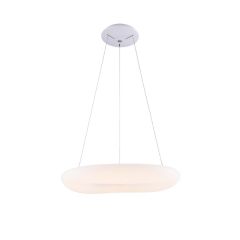 Lampa sufitowa wisząca LED HQ 38W 2660lm 45cm 3000K Ciepła Biała Okrągła