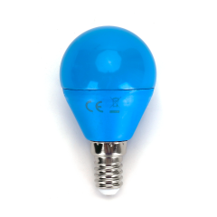 Żarówka LED E14 4W = 30W niebieska