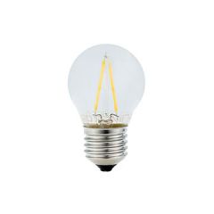 Żarówka E27 G45 LED 4W 400lm=30W Biała Neutralna Filament