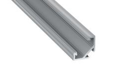 Profil LED aluminiowy typ C narożny / kątowy 45' srebrny anodowany 2.02M