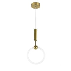 Lampa wisząca LED HQ 11W 880lm Ø25cm 3000K Ciepła Miedziana