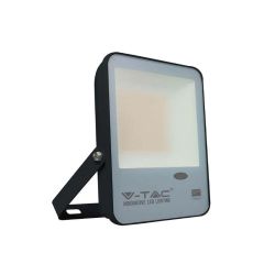 Halogen Naświetlacz LED PRO Czarny 100W 10000LM 3000K Ciepła Kąt 100° czujnik zmierzchu