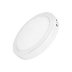 Panel LED okrągły natynkowy 120mm 6W 360lm 6000K Biała Zimna