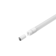 Tuba świetlówka LED T8 120cm 18W 1850lm 3000K Ciepłazasil. jednostronne Szklana