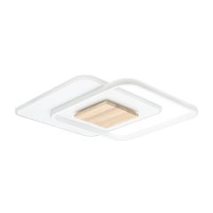 Lampa sufitowa LED HQ 60W 5180lm 3000-6000K CCT pilot 2 kwadraty biała