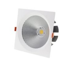 Oprawa - downlight HQ LED 40W 3200lm Biała Neutralna 230mm Kwadratowa kąt 60°