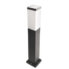 Lampa ogrodowa stojąca 65cm czarna 1x E27 IP44