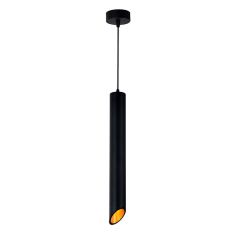 Oprawa sufitowa podwieszana ścięta GU10,MR16 IP20 50cm Czarno-Złota