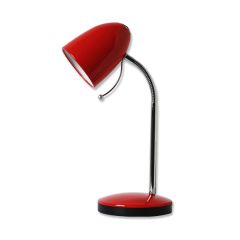 Lampka biurkowa LED E27 Czerwona