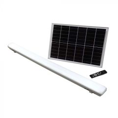Lampa liniowa LED Panel Solarny z pilotem 18W 1000LM CCT 3000K-6400K IP65 z czujnikiem ruchu zmierzchu
