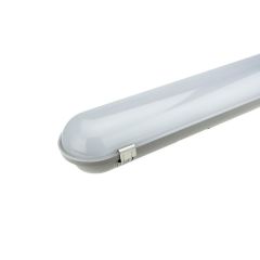Lampa LED liniowa zintegrowana HQ LED 120cm 40W 3800lm 4500K Biała Neutralna IP65 hermetyczna