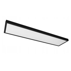 Panel Oprawa LED HQ natynkowy Czarny 30x120cm 40W 4400lm 4500K Biała Neutralna