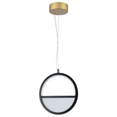 Lampa wisząca LED HQ 13.5W 1700lm Ø23cm 2700K Ciepła Czarny