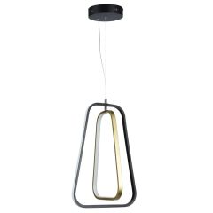 Lampa wisząca LED HQ 36W 4500lm 2700K Ciepła Czarny