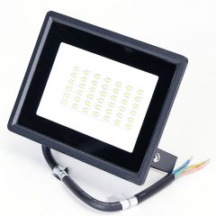 Halogen Naświetlacz LED Czarny 30W 2510lm 6500K Biała-Zimna 110°