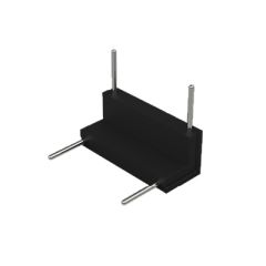 Łącznik kątowy sufit-ściana do szynoprzewodu MINI – system Magnetic Mini Czarny