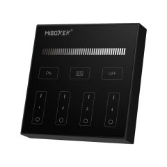 PANEL LED Naścienny RF 2.4G 4 Strefowy Mono MiBOXER B1  MI-LIGHT Czarny
