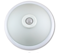 Lampa sufitowa plafon 2xE27 29cm sensor ruchu