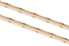Pasek taśma LED 8W/m COB DC24V Żółta rolka 5mb