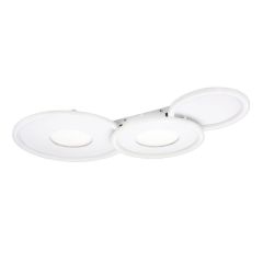 Lampa sufitowa LED HQ 106W 8480lm 3000K Ciepła okrągła czarna