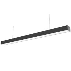 Lampa liniowa wisząca LED 120cm 40W 5200lm 4000K Biała Neutralna Czarna - opcja łączenia