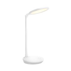 Lampka biurkowa LED 8W 550lm=40W CCT Ładowarka USB, Kolor:  Biała