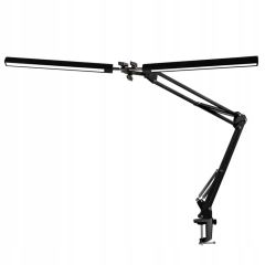 Lampka biurkowa LED Czarna 14W 980lm CCT 3000K-6000K 
