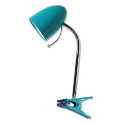 Lampka biurkowa LED E27 z uchwytem Niebieska