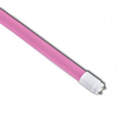 Tuba świetlówka LED T8 120cm 18W 2160lm do Mięsa / MEAT różowa  zasil. jednostronne