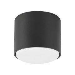 Oprawa natynkowa Tuba GX53 Ø80x55mm Czarna Okrągła