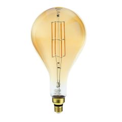 Żarówka E27 PS160 LED 8W 700lm=60W Ciepła 1800K Filament Ściemnialna