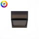 Lampa sufitowa plafon LED Czarna 9W CCT 2800K-6000K IP65 Kwadratowa