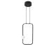 Lampa wisząca LED HQ 15W 1200lm 3000K Ciepła czarna