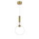 Lampa wisząca LED HQ 11W 880lm Ø25cm 3000K Ciepła Miedziana
