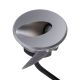 Oczko LED wpust dekoracyjny IP44 3000K Ciepła 1W Srebrny DC24V