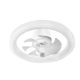 Lampa sufitowa LED z wentylatorem 45W 4200lm CCT Biała