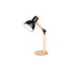 Lampka biurkowa LED E27 Drewno