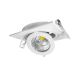 Oprawa - downlight HQ LED 12W 990lm Ciepła Kwadratowa uchylna kąt 45°