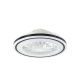 Lampa sufitowa HQ LED z wentylatorem Ø48cm 36W 2880lm CCT Czarna