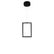 Lampa wisząca LED HQ 4W 320lm 3000K Ciepła czarna