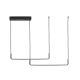 Lampa wisząca LED do salonu HQ 25W 2000lm 3000K Czarna 19041