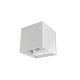 Lampa elewacyjna LED 6W 450lm 3000K Kwadratowa góra-dół Biała