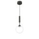 Lampa wisząca LED HQ 10W 800lm Ø25cm 3000K Ciepła Czarny