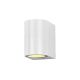 Lampa elewacyjna owal biała 1x GU10 IP44