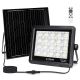 Halogen Naświetlacz solarny LED HQ Czarny ~300W 3000LM 6500K Biała Zimna Pilot Czujnik Zmierzchu IP65