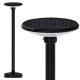 Lampa - Latarnia Parkowa solarna LED ze słupem 2,5m 15W 1800LM CCT Pilot Czujnik Ruchu Zmierzchu