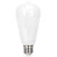 Żarówka E27 ST64 LED 12W 1400lm=93W Ciepła 2700K Mleczny Filament